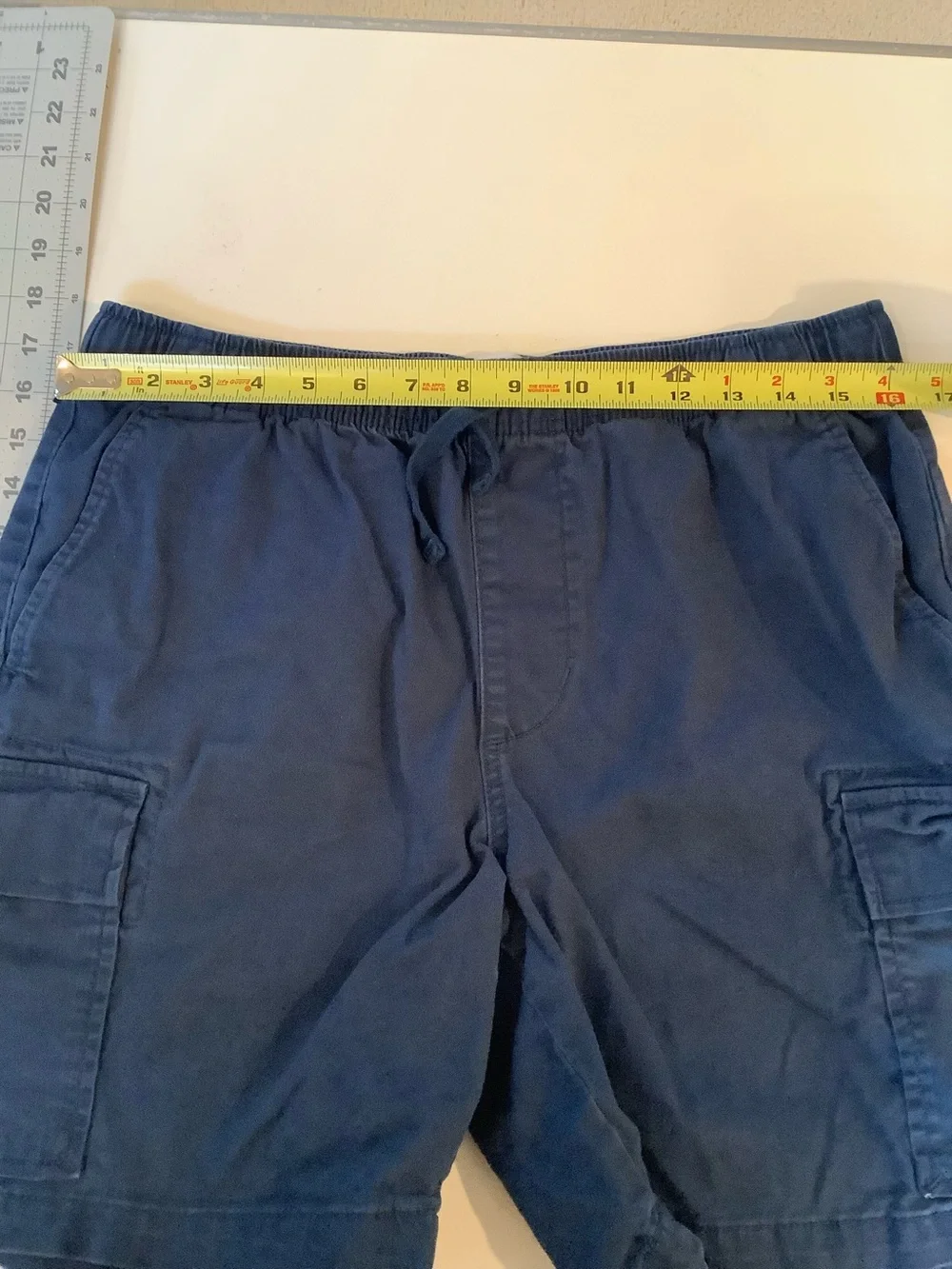 Old Navy Men's Casual Cargo Shorts Navy Blue Size M